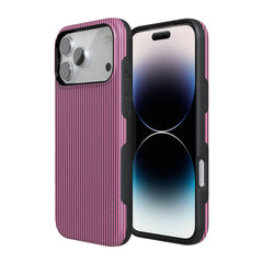 Stripes and the City | Pink & Purple Pinstripe Case