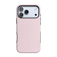 On the Dot | Pink & White Polka Dot Case
