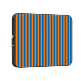 Go New York | Blue & Orange Stripes Laptop Case