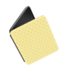 On the Dot | Yellow Polka Dot Kindle Case