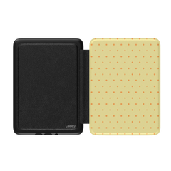 On the Dot | Yellow Polka Dot Kindle Case