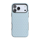 On the Dot | Blue Monochrome Polka Dot Case