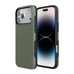 On the Dot | Olive Green Polka Dot Case