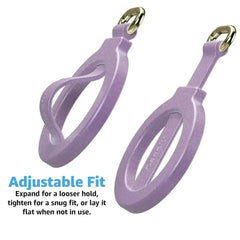 Lavender Waves | Purple Shimmer MagRing+ with Keychain