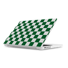 Fit Check | Green Checkerboard Laptop Shell