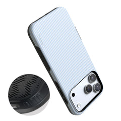 Stripes and the City | Light Blue Pinstripe Case