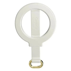 MagRing+ | Bone White Magnetic Adjustable Phone Ring with Keychain