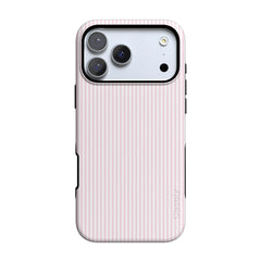 Stripes and the City | Light Pink Pinstripe Case