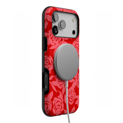 Final Rose | Red & Pink Floral Case