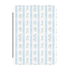 Cottage Stripe | Blue Floral Kindle Case