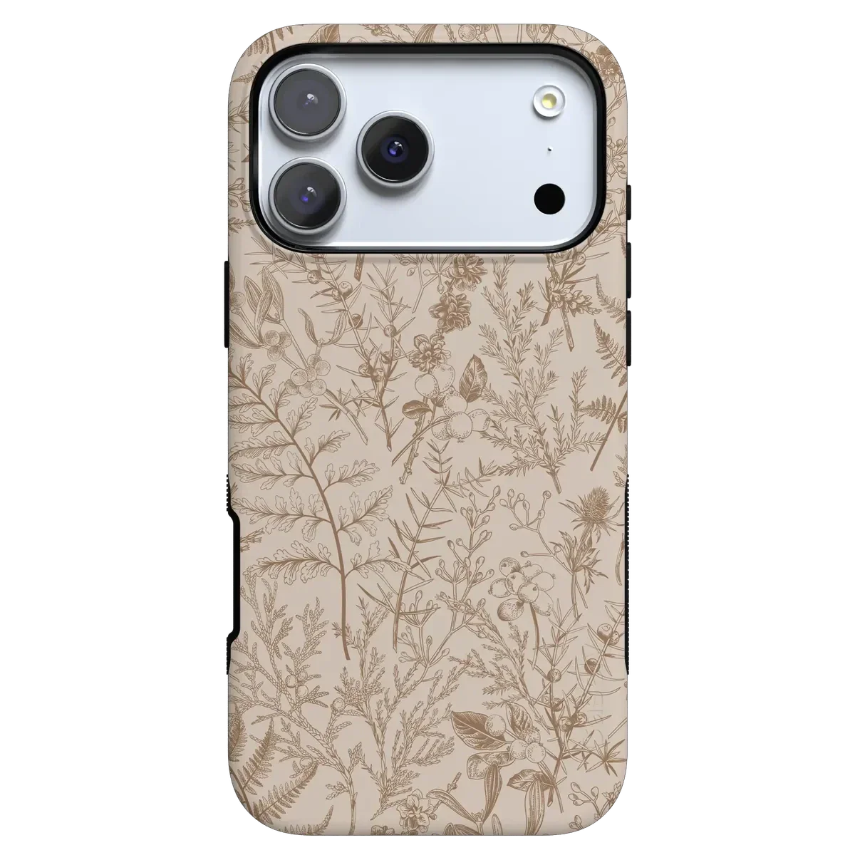 Beige Garden | Neutral Floral Case