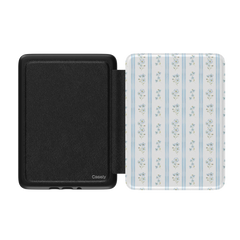 Cottage Stripe | Blue Floral Kindle Case