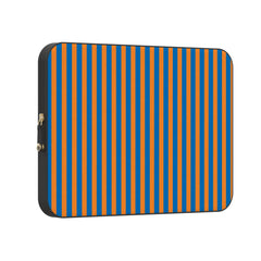 Go New York | Blue & Orange Stripes Laptop Case