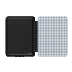 Pastel Picnic | Blue Gingham Kindle Case