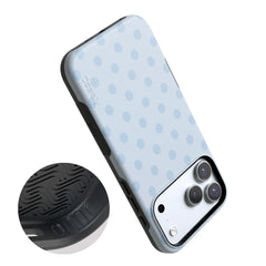 Spotted in SoHo | Light Blue Polka Dot Case