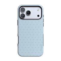 On the Dot | Blue Monochrome Polka Dot Case
