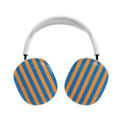 Go New York | Blue & Orange Stripes AirPods Max Case