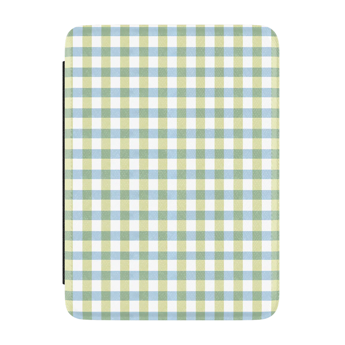 Pastel Picnic | Blue & Green Gingham Kindle Case