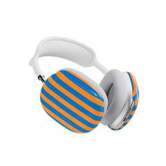 Go New York | Blue & Orange Stripes AirPods Max Case