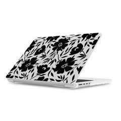 Dark Fantasy | Contrast Floral Laptop Shell